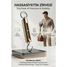 Dorasan Professional 60 kg Eloksallı Metal El Kantarı - Hassasiyetin Zirvesi Serisi 715925
