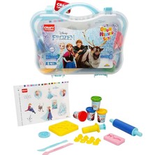 Bemy Ticaret Oyun Hamur Set Frozen PLSTK.ÇNT.4X50G.20PRÇ.(FRZN) Mv.