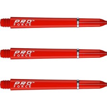 Bemy Ticaret Pro-Force Dart Shafts Kırmızı Medium
