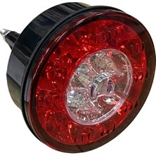 Newlight 24V Park-Stop Lambası Ledli (Yuvarlak) (98 Mm) Güleryüz Cobra-Karsan Jest-Otokar-Temsa