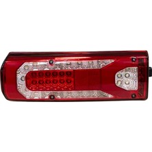 Ceray 10V-30V Stop Lambası Ledli (Kayar Sinyalli) (Soketli) (360*130*100 Mm) Mercedes Actros/arocs Sol