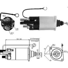 Zm 12V Marş Otomatiği Delco Tipi (2 Kulak) 39MT