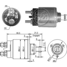 ZM 12V MARŞ OTOMATİĞİ RUS TİPİ LADA SAMARA