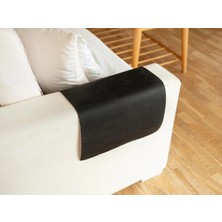 LWA Leather Deri Koltuk Kolçak Kılıfı, Pamuk Astarlı El Yapımı Koltuk Koruyucu 40X60 cm