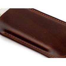 LWA Leather Birinci Sınıf Deri iPhone Pro Max Kılıfı, El Yapımı 2,2 mm Lüks iPhone Kılıfı (Pro Max 14/15/16/17 Modelleri Için), Kişiselleştirilmiş iPhone Kılıfı, Dublin Kestanesi Rengi.