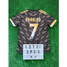 Belirtilmemiş Real Madrid Kahverengi Özel Tasarım Cristiano Ronaldo 7 Numara Forma / Tasarım Ronaldo Forma