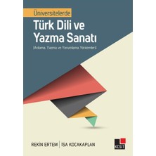 Kesit Yayınları Üniversitelerde Türk Dili ve Yazma Sanatı