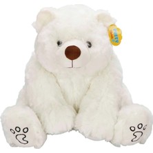 Dorasan 4802 Beyaz Kutup Ayısı Peluş 48 cm -Sunman