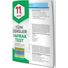 4 Element Yayınları 11. Sınıf Tüm Dersler Yaprak Test