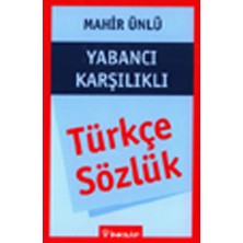 İnkılap Kitabevi Türkçe Sözlük Yabancı Karşılıklı