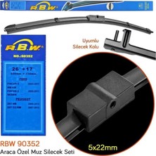 RBW Silecek Süpürgesi 650/430 mm Aerotwın Ford Focus Iı 2004