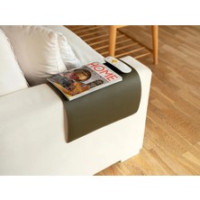 LWA Leather Eskitilmiş Deri Kanepe Kolçak Kılıfı, El Yapımı 1,6 mm Kanepe Koruyucu 30X40 cm