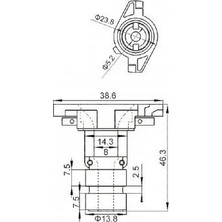 İka Ika Alternatör Rotor Bakırı Bosch Tipi (Içten Soğutmalı) 150 A