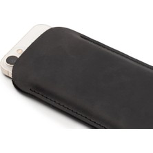 LWA Leather Eskitilmiş Deri iPhone Pro Max Kılıfı, El Yapımı iPhone Kılıfı (Pro Max 14/15/16/17 Için), Kişiselleştirilmiş iPhone Kılıfı, Mat Siyah