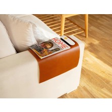 LWA Leather Eskitilmiş Deri Kanepe Kolçak Kılıfı, El Yapımı 1,6 mm Kanepe Koruyucu 50X75 cm