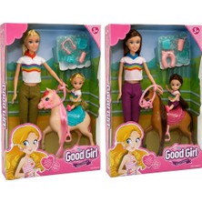Dorasan WG-115162 Kutulu 29CM Atlı Kızı ve Anne Bebek Adet Fiyatıdır