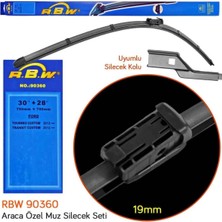 RBW Silecek Süpürgesi 750/700 mm Aerotwın Ford Transıt-Opel Zafıra C-Peugeot 3008/5008