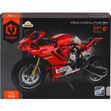 Dorasan 6833 Imm Mekanik Master Blokları Motosiklet Kırmızı 557 Parça