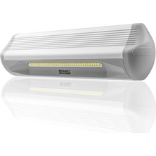 SANEL Dış Aydınlatma Lambası (Tavan Lambası) Su Geçirmez 36*0.5W LED 300*80 MM Gri Kasa