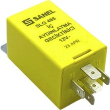 Sanel 12V Iç Aydınlatma Zaman Rölesi (Tavan Lambası Geciktirme Rölesi) Unıversal