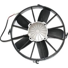 Kormas 12V Fan Motoru Üfleyici Aksiyel 12 " Geniş (5 Kanat) (Dış Çap 335 Mm)