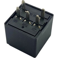 BenmaX 12V Röle 5 Uçlu 30/40 A Mini Tip Mikro (Usa Tipi) (Çift Platin) (30-85-86-87-87A)