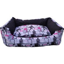 Mor Lama Dış Mekan Sofa Yatak