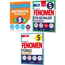 Fenomen Yayıncılık Fenomen Okul 2027 5. Sınıf Matematik + Türkçe + Fen Bilimleri Fasikül Seti 3 Kitap Maarif Model