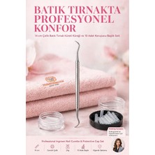 Transformacion Batık Tırnak Küreti Küreği ve 10 ADET Batık Tırnak  Koruyucu Başlık Borusu Seti 14 cm Çelik  723628