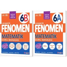 Fenomen Yayıncılık Fenomen Okul 2027 6. Sınıf Matematik A + B Serisi Soru Bankası Seti 2 Kitap Maarif Model