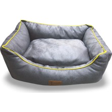 Mor Lama Iç Mekan Fitilli Sofa Yatak