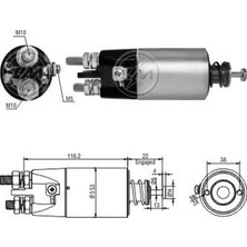 ZM 24V MARŞ OTOMATİĞİ MITSUBISHI TİPİ 5.5 KW DORUK-FORD-GÜLERYÜZ-KOBELCO-MAN-MITSUBISHI-RENAULT