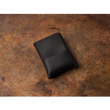 LWA Leather Deri Mini Cüzdan: Kartlar ve Nakit Için El Yapımı Minimalist Cep Cüzdanı