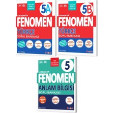 Fenomen Yayıncılık Fenomen Okul 2027 5. Sınıf Türkçe A + B + Anlam Bilgisi Seti 3 Kitap Maarif Model