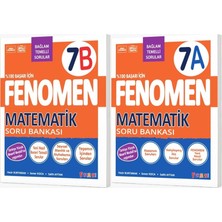 Fenomen Yayıncılık Fenomen Okul 2027 7. Sınıf Matematik A + B Serisi Soru Bankası Seti 2 Kitap Maarif Model