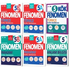Fenomen Yayıncılık Fenomen Okul 2027 5. Sınıf Türkçe + Paragraf + Anlam Bilgisi A + B + Kök Seti 6 Kitap Maarif Model
