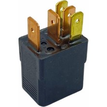 YLZ 12V Röle 5 Uçlu Mikro (Çift Platin) (Dirençli) (30-85-86-87-87A) Oem