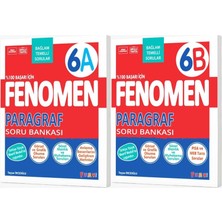 Fenomen Yayıncılık Fenomen Okul 2027 6. Sınıf Paragraf A + B Serisi Soru Bankası Seti 2 Kitap Maarif Model