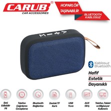 Carub Taşınabilir Kablosuz Bluetooth Hoparlör