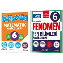 Fenomen Yayıncılık Fenomen Okul 2027 6. Sınıf Matematik + Fen Bilimleri Fasikül Seti 2 Kitap Maarif Model