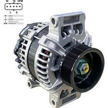 SEG 24V ALTERNATÖR DİNAMO 150 A (5 FİŞ SOKETLİ) (W-L-15-S-DFM) MERCEDES ATEGO/ACTROS/AROCS/AXOR