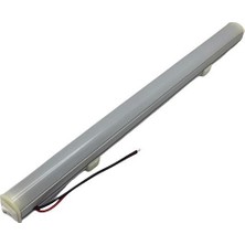 ÜÇLER 24V Floresan Tavan Lambası Ledli Anahtarlı Beyaz (Buzlu Cam) (27 Cm)