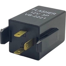YLZ 12V Elektronik Flaşör Japon Tipi (3 Fiş) (B-L-E)