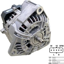 Seg 24V Alternatör Dinamo 100 A (5 Fiş Soketli) (W-L-15-S-Dfm) Mercedes Axor/varıo/actros 2003