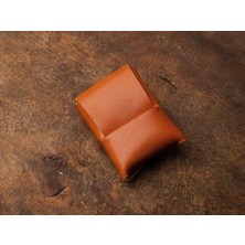 LWA Leather Deri Mini Cüzdan: El Yapımı Bitkisel Tabaklanmış Kartlık
