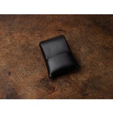 LWA Leather Deri Mini Cüzdan: El Yapımı Bitkisel Tabaklanmış Kartlık