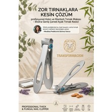Transformacion Kalın ve Mantarlı Tırnak Makası - Profesyonel Ekstra Geniş Çeneli Ayak Tırnak Kesici  723625