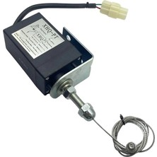 24V Stop Selenoidi (Halatlı) (3 Fiş) (Itmeli) Jeneratör-Marin