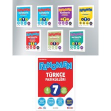 Fenomen Yayıncılık Fenomen Okul 2027 7. Sınıf Matematik + Türkçe Fasikül Seti 2 Kitap Maarif Model