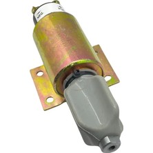 Ais 24V STOP SELENOİDİ (GÖVDE ÇAPI:51 MM) (PLATİNLİ) WOODWARD CUMMINS MOTOR